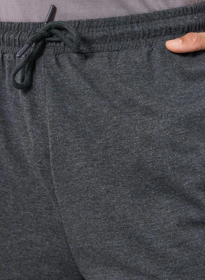 Styli Men Solid Knee Length Shorts